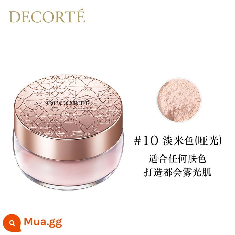 [Mua sắm không ngừng hàng Tết] Phấn phủ Deke Xinyue Rongguang Soft Honey Powder Loose Powder 20g Soft Focus Pore Hold Makeup - 10# màu be nhạt (mờ)