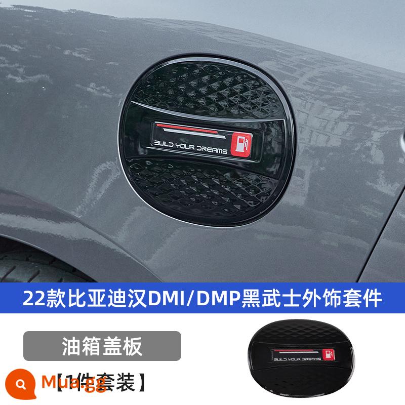 Thích hợp cho 20-23 BYD Han DMI bộ ngoại hình chiến binh đen EV sửa đổi ngoại hình phụ kiện nhãn dán trang trí màu đen - 22-23 BYD Han Black Warrior Bộ ngoại hình [Nắp bình xăng]