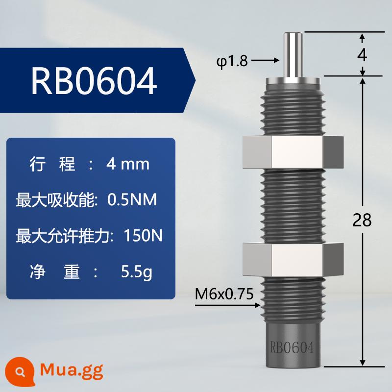 Đệm thủy lực RB RBC 2725/2015/1412/1411/1007/0806/0805/0604 - RB0604