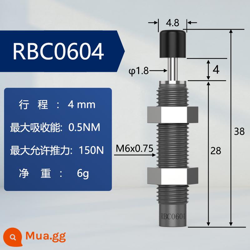 Đệm thủy lực RB RBC 2725/2015/1412/1411/1007/0806/0805/0604 - RBC0604