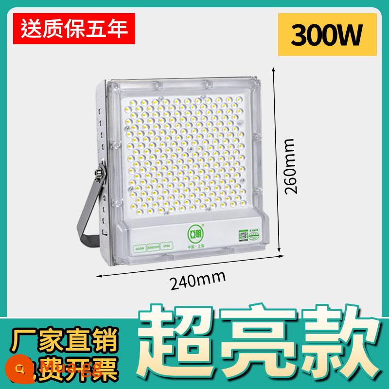 Yaming chiếu sáng kiến đèn chiếu rọi 1000W 2000W công trường xây dựng nhà máy ngoài trời chống nước siêu sáng - Đèn pha hạt đầy đủ công suất cao 300W