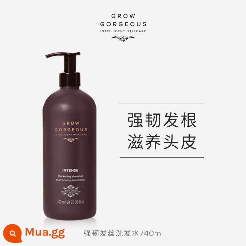 Dầu Gội Chống Rụng Tóc GrowGorgeous Strong Hair Chăm Sóc Da Đầu Kiểm Soát Dầu Sửa Chữa Cứu Rụng Chân Tóc - Dầu gội tăng cường tóc chống rụng tóc 740ml