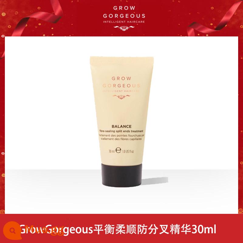 [Mua ngay một cái] Dầu gội cỡ du lịch GrowGorgeous, kiểm soát dầu, phục hồi và nuôi dưỡng tóc mềm mượt và chắc khỏe - Serum chống nứt nẻ Balance Smooth 30ml