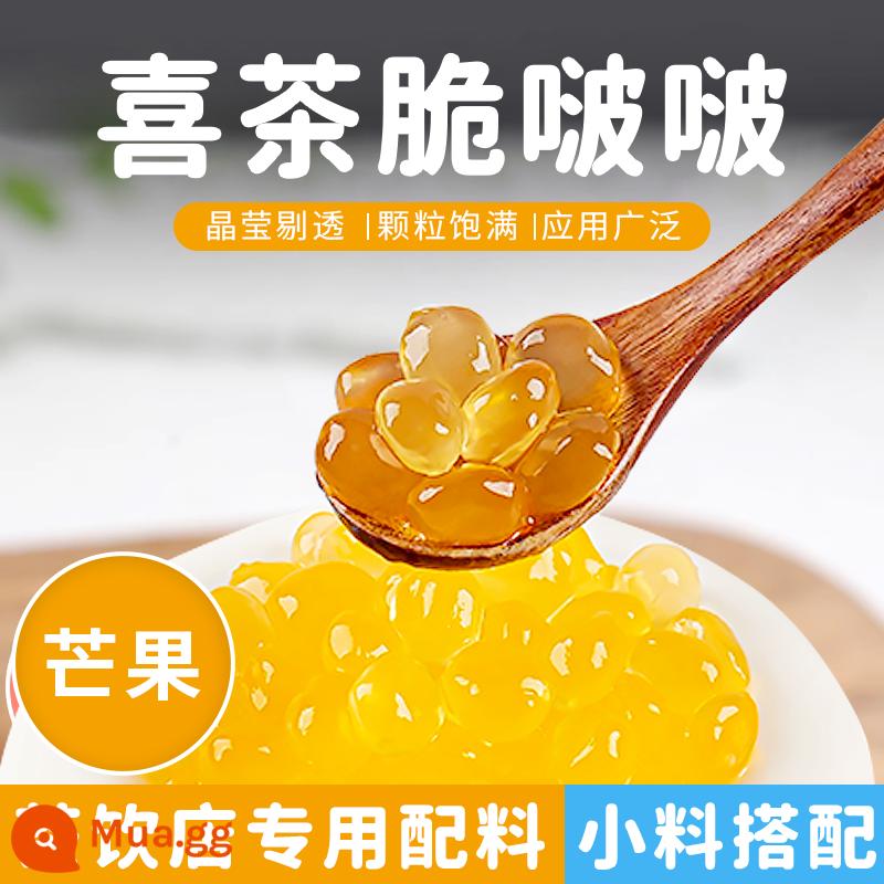 Bột cỏ tiên bị cháy Pi Xiaojian 100g thạch đen và trắng bột ăn được hộ gia đình tự làm cỏ thần tiên cửa hàng trà sữa đông lạnh đặc biệt - Nguyên liệu làm món Shao Xian Cao: 500 gram xoài viên