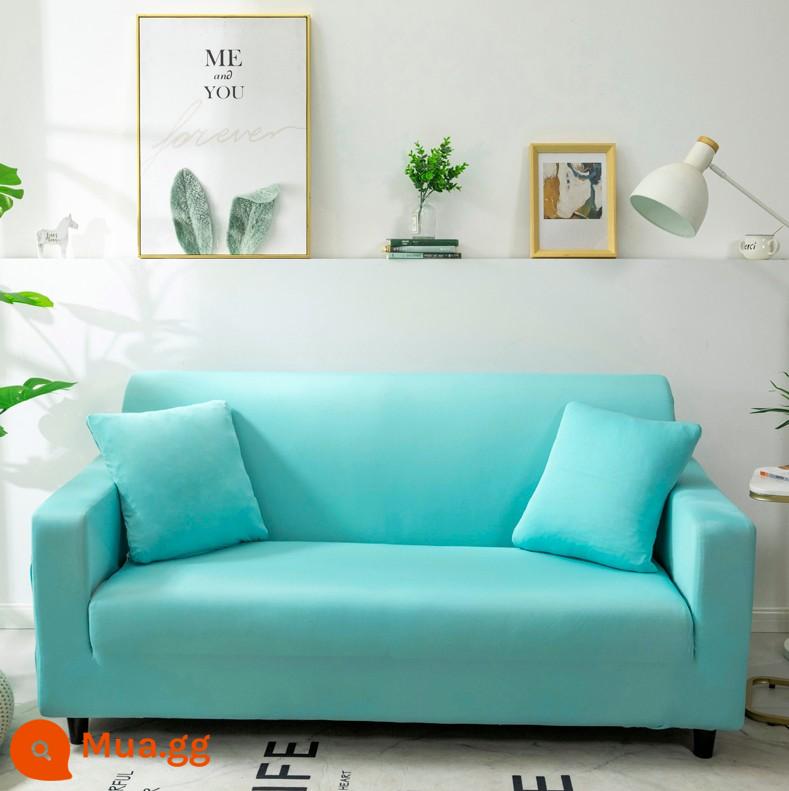 Co Giãn Đa Năng Ghế Sofa Bao Gồm Tất Cả Đa Năng Hiện Đại Tích Hợp 3 Người Khăn Bốn Mùa Bọc Vải Đệm Sofa Da - WWD màu xanh da trời