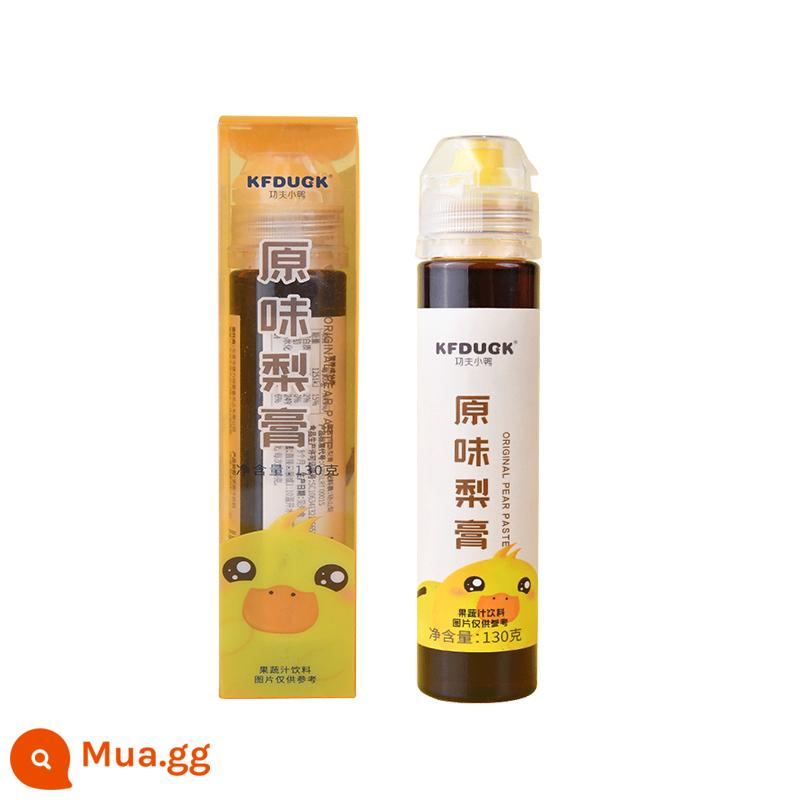 Vịt con Kung Fu KFDUCK snack lê nguyên chất lê luộc vị chua ngọt không ủ đường sucrose 130g*1 chai - Bột lê nguyên chất