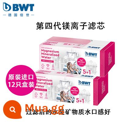 Đức lần BWT bếp gia đình máy lọc nước uống trực tiếp ion magie ấm đun nước Birande đa năng lõi lọc - Lõi lọc ion magiê [12 miếng trong hộp] cải thiện hương vị