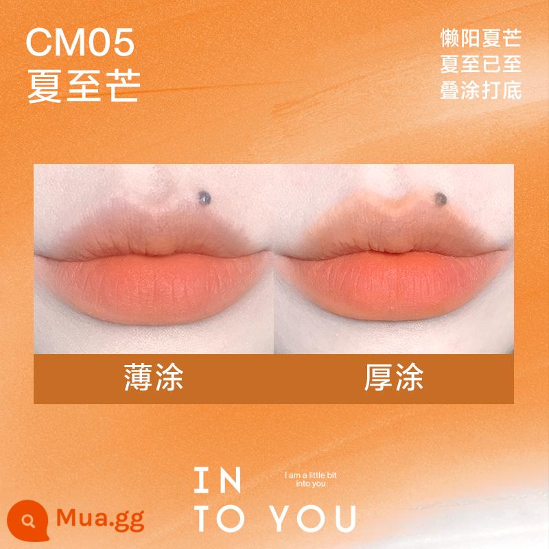 intoyou lip mud hero son men EM525 bùn làm trắng môi 05 light son môi nữ 08 bùn men into you19 - Bùn môi Yun sense #cm05 có sẵn