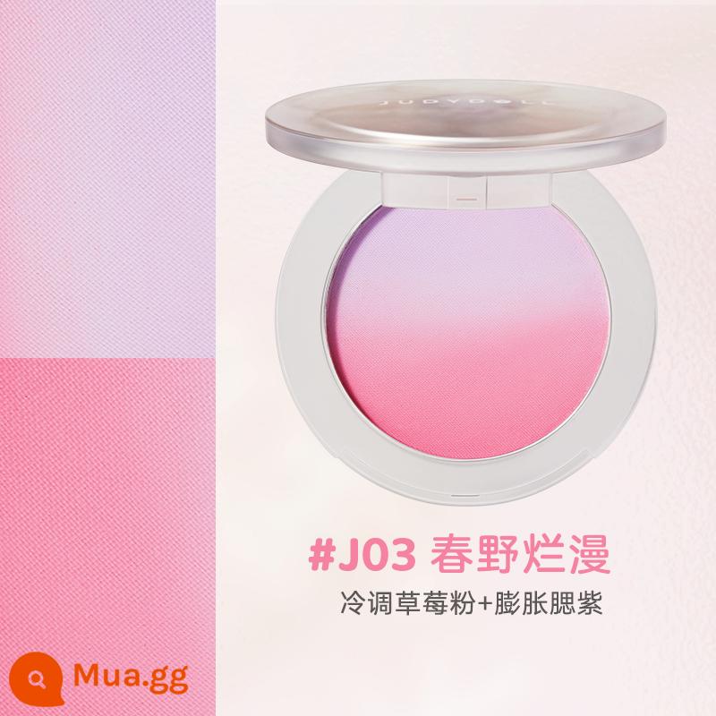 Judydoll hoa cam gradient má hồng tấm hồng hào sữa nướng đào má hồng xanh má hồng tím trắng tự nhiên học sinh - J03 Haruno thật lãng mạn