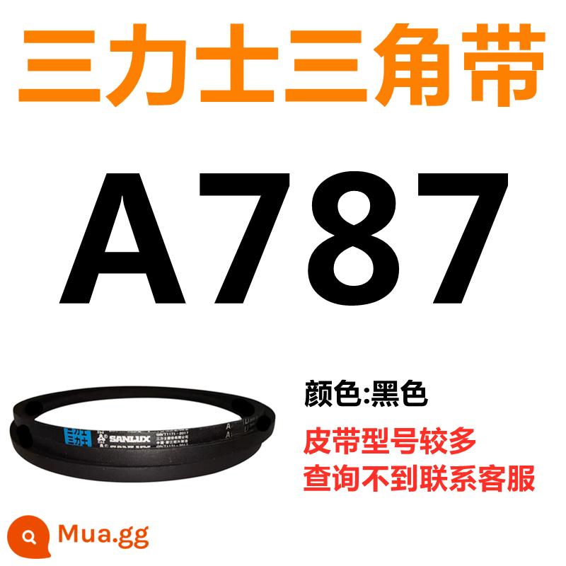 Đai tam giác Sanlux đai chữ A 381 đến 9000A700A800A838A900A914A940A965A991 - Đai màu sen A787Li đen