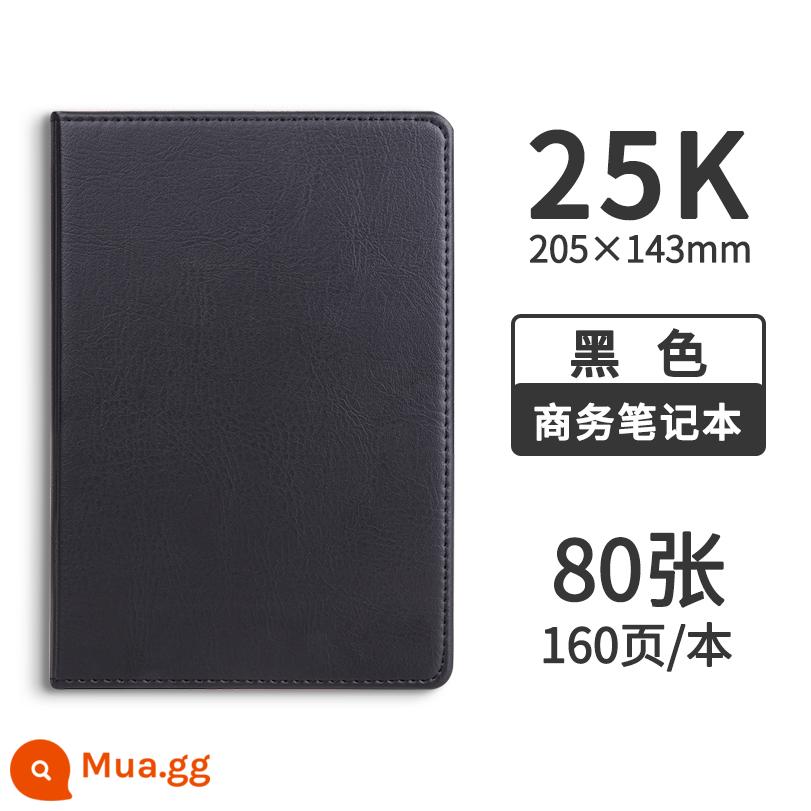 Deli 7901 kinh doanh đơn giản dày notepad a5 máy tính xách tay nhật ký sổ da mặt sổ văn phòng văn phòng sinh viên đại học cuộc họp kỷ lục sổ kỷ lục sổ sau đại học sổ tay tài khoản mỹ thuật - 25K/80 ảnh-7901