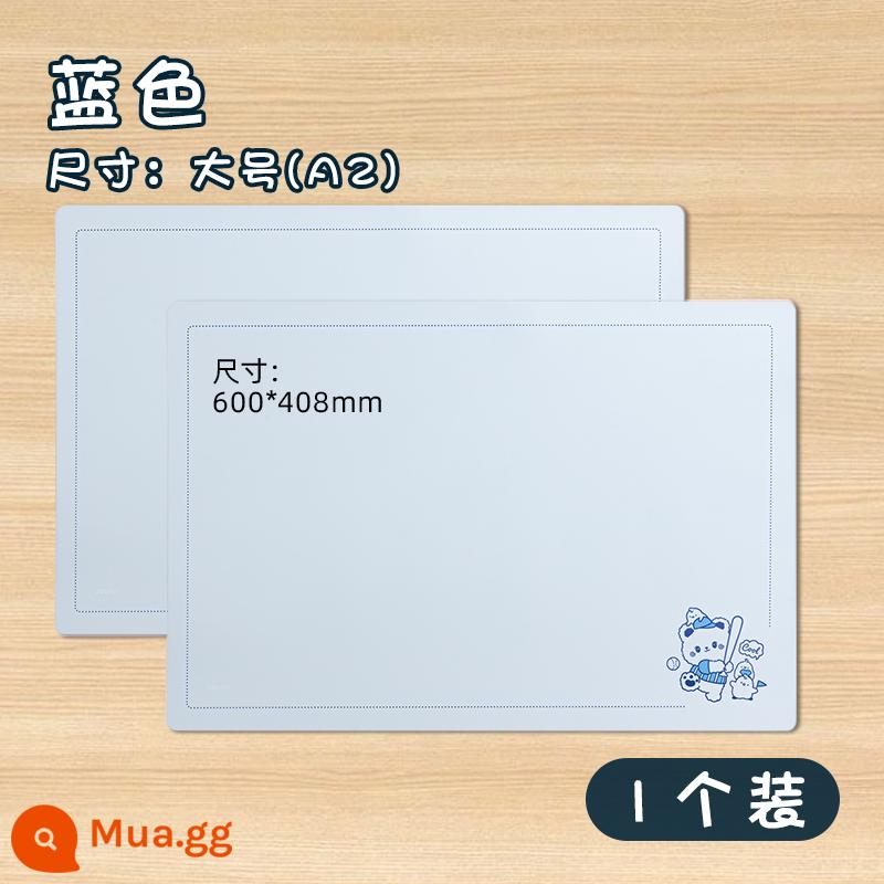 Bảng đệm mạnh mẽ dành cho học sinh lớn viết A2/A3/A4 kỳ thi tuyển sinh sau đại học bảng vẽ tranh thủ công cho trẻ em kỳ thi tuyển sinh sau đại học miếng đệm trong suốt bìa cứng bảng thư mục máy tính để bàn viết bài tập về nhà đặc biệt học sinh trung học cơ sở nhỏ - [Mẫu nâng cấp] Gói 2 chiếc - Xanh - Lớn (A2)