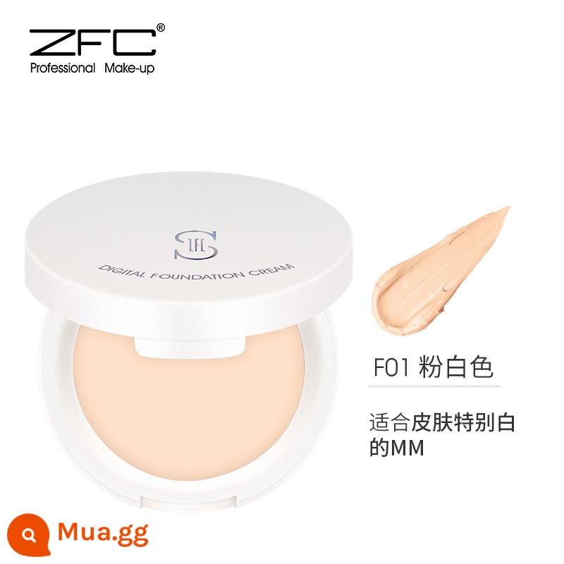 Kem nền ZFC che khuyết điểm kiểm soát dầu nền lâu trôi BB cream cc cream dưỡng ẩm nền trang điểm màu nude kem nền dạng lỏng - F01