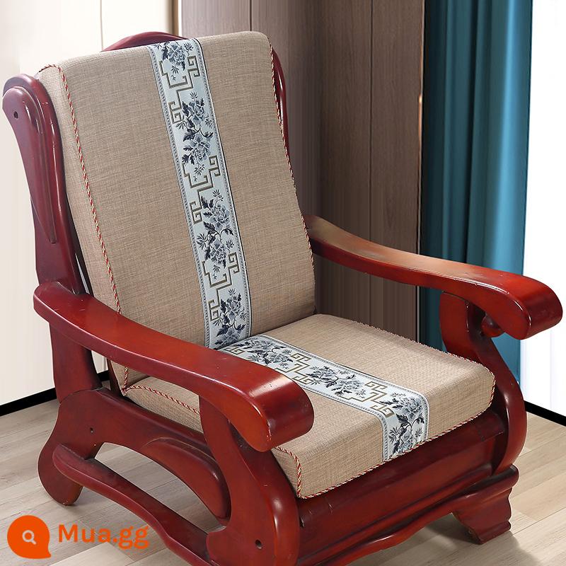 Kiểu cũ -kiểu ghế sofa bằng gỗ đặc biệt Ghế Ghế Ghế Ghế Ghế Ghế mùa thu Back Back Ghế Back Back Back Back Sponge - lạc đà hoa nhỏ