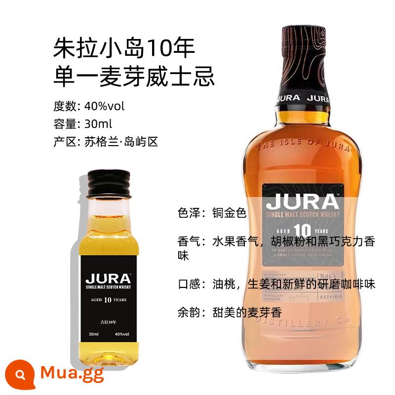 Talisker 10 Years, Storm, 15 Years, 18 Years, 25 Years Single Malt Whisky Chai Chia Sẻ 30ml - Jira 10 năm - chia sẻ kích thước 30mL