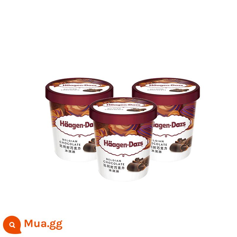 [Chuỗi hàng lạnh SF] Gói combo 3 ly kem Haagen-Dazs Ice Cream Classic Kem nhiều hương vị Kem - Hương sô cô la Bỉ 392g*3