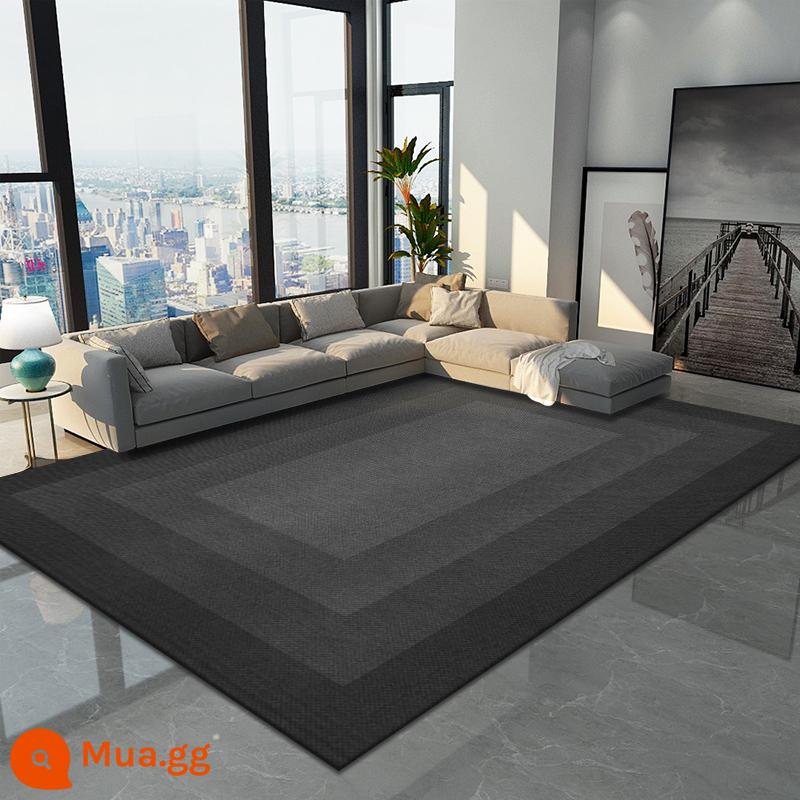 Bắc Âu Phòng Khách Thảm Bàn Trà Chăn Phòng Ngủ Sàn Nhà Sang Trọng Giặt Sofa Đầu Giường Cao Cấp Cảm Giác Lưới Đỏ Cách Âm - Màu trơn số 3740