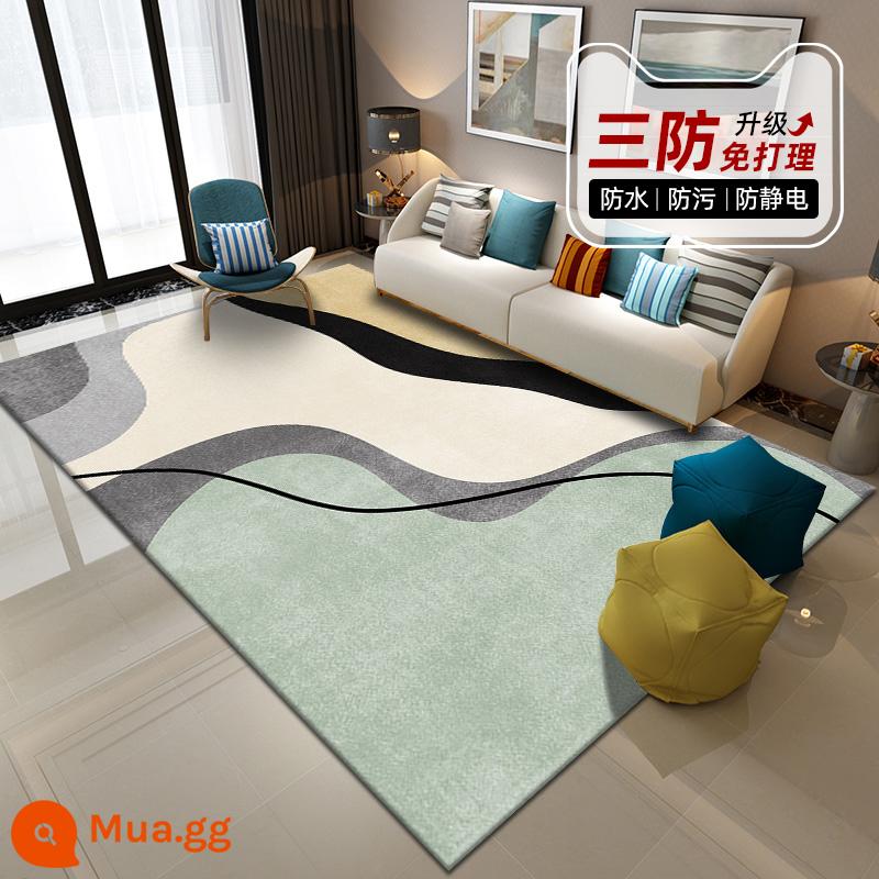 Bắc Âu Phòng Khách Thảm Bàn Trà Chăn Phòng Ngủ Sàn Nhà Giặt Sofa Đầu Giường Ánh Sáng Cao Cấp Phòng Sang Trọng thảm Cách Âm - Số đơn giản 6759