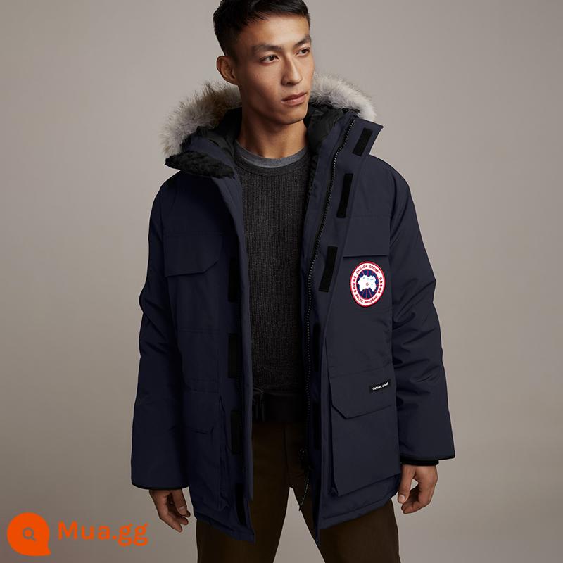 CANADA GOOSE Áo khoác parka lông ngỗng cỡ lớn Canada Goose Expedition 4660MA - 67 màu xanh đậm