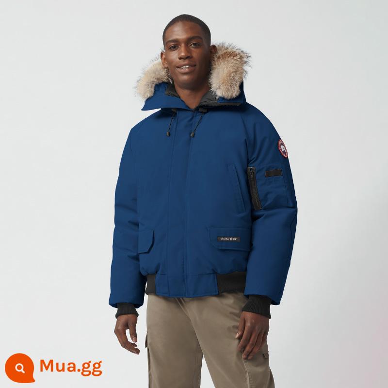 CANADA GOOSE Áo khoác bomber nam Goose Chilliwack Canada Goose Down Jacket 7999M - 805 cực đêm xanh