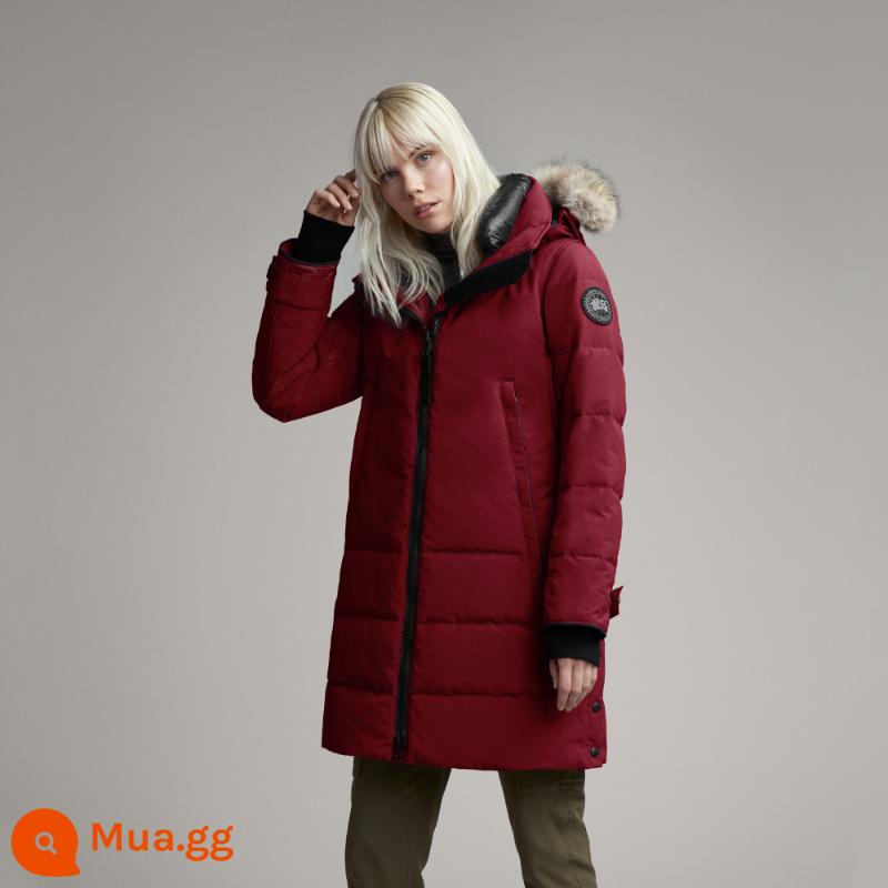 CANADA GOOSE Canada Goose Kenton áo khoác parka cỡ lớn màu đen dành cho nữ 3816LB - 447 đỏ tươi