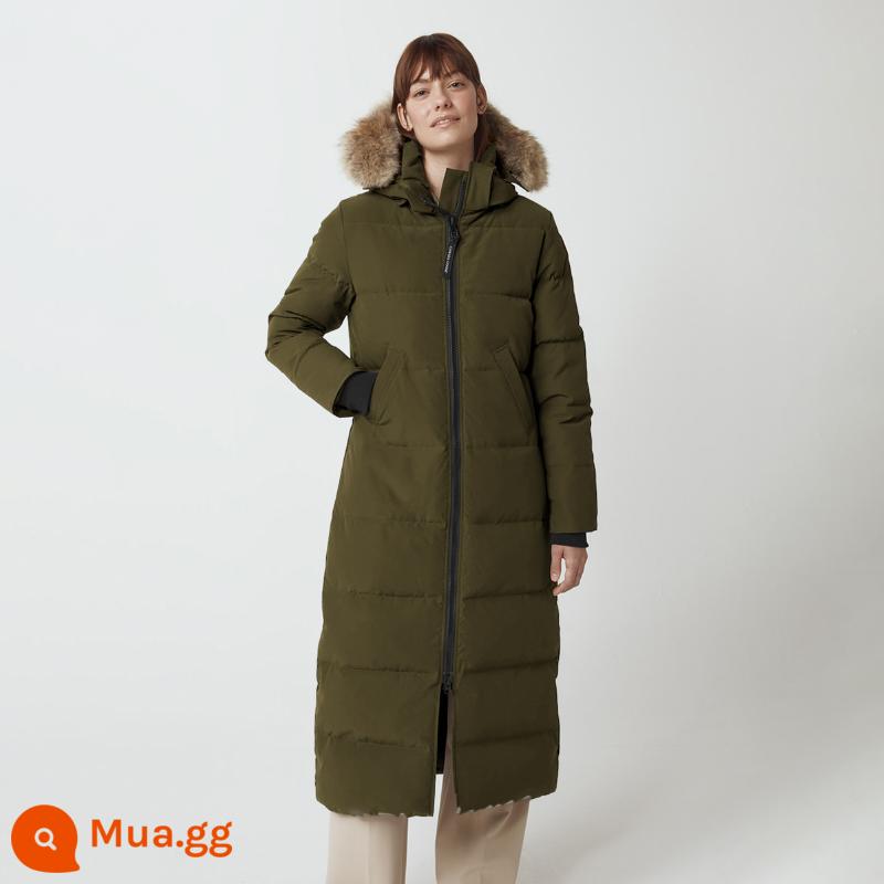 CANADA GOOSE Áo khoác parka lông ngỗng cỡ lớn Canada Goose Mystique dành cho nữ 3035L - 49 xanh quân đội