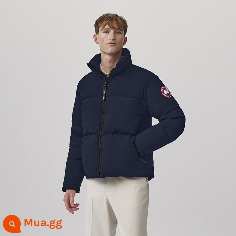 CANADA GOOSE Áo khoác nam Goose Lawrence của Canada Áo khoác lông ngỗng cỡ lớn 2802M - 63 màu xanh