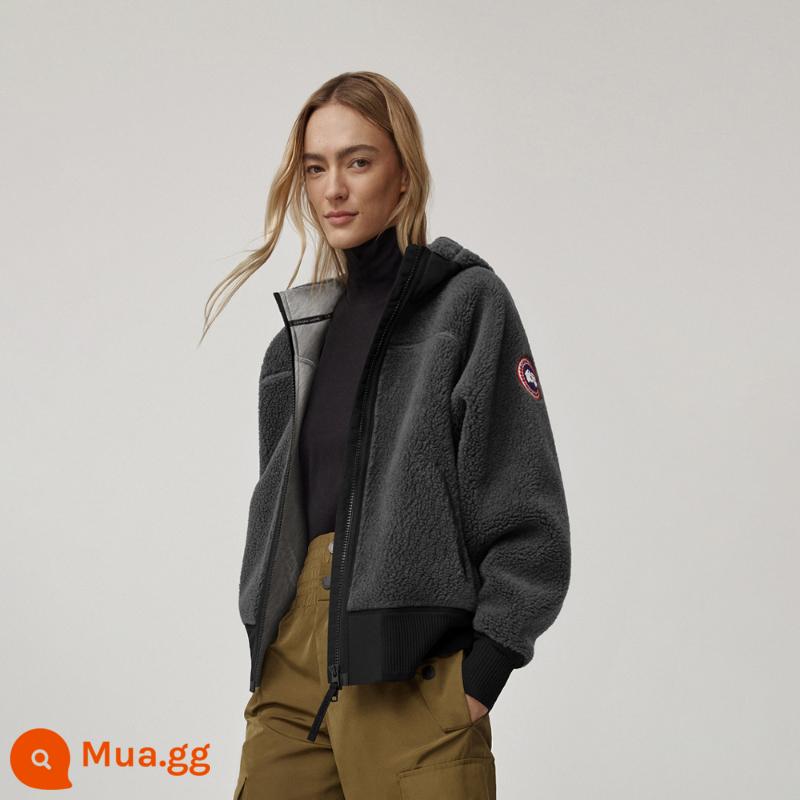 CANADA GOOSE Canada Goose Simcoe Ladies Sherpa Hoodie 7016W - 699 sắt màu xám