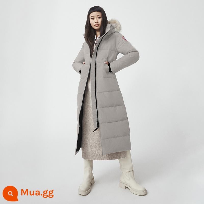 CANADA GOOSE Áo khoác parka lông ngỗng cỡ lớn Canada Goose Mystique dành cho nữ 3035LA - đá xám 432