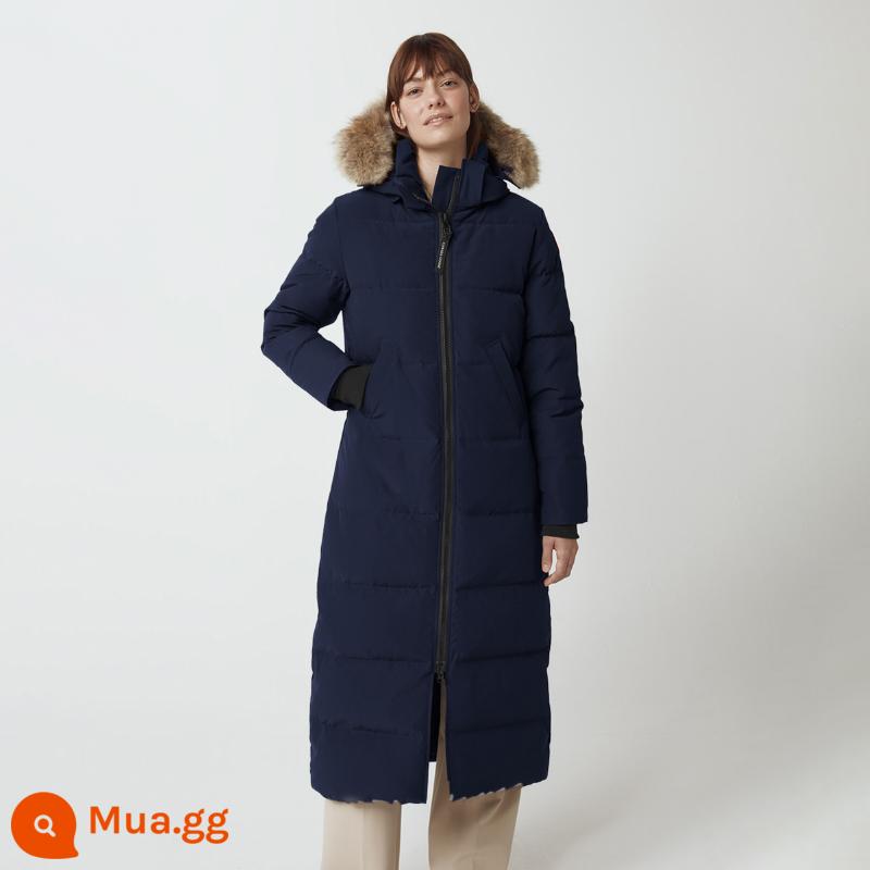 CANADA GOOSE Áo khoác parka lông ngỗng cỡ lớn Canada Goose Mystique dành cho nữ 3035L - 63 màu xanh