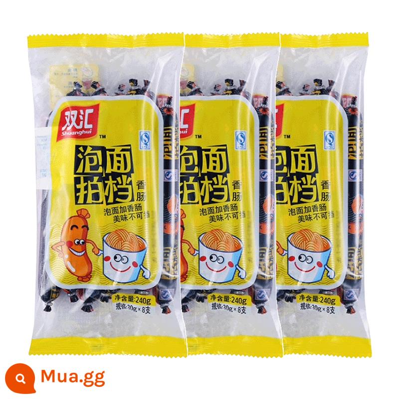 Mì ăn liền Shuanghui xúc xích giăm bông đối tác 30g * 24 que xúc xích gà ăn liền xúc xích xúc xích xúc xích snack mì ăn liền - [Khuyến nghị hợp lý] Mì ăn liền Partner 240g*3 túi (30g*24 miếng)