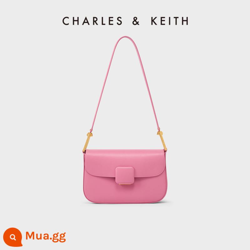 Túi nữ mùa xuân CHARLES&KEITH ngôi sao CK2-20270818 cùng túi vuông nhỏ khóa vuông KOA - HồngHồng