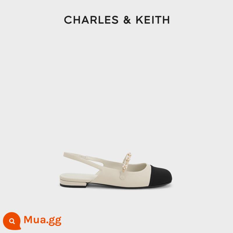 CHARLES&KEITH23 mùa hè mới CK1-70900382 chuỗi hạt cho nữ với xăng đan nhỏ có mùi thơm - CK1-70900382-1 Phấn trắng hồng