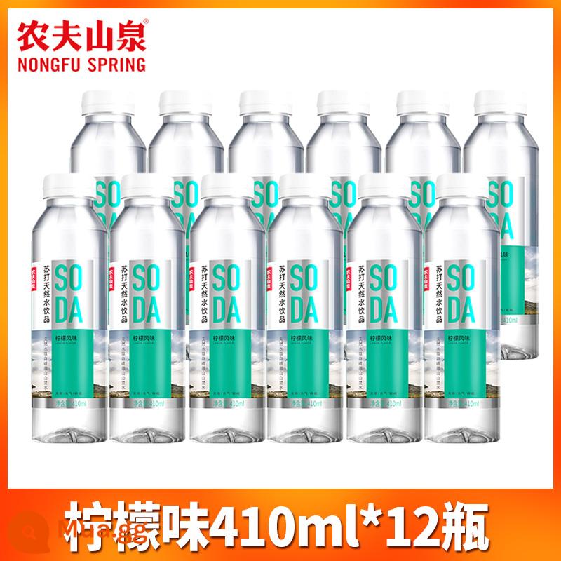 Nước soda suối núi Nongfu không đường 410ml*15 chai nguyên hộp đợt hàng giá đặc biệt cho bà bầu hương đào chanh trắng đặc biệt 24 - [12 chai] Hương chanh