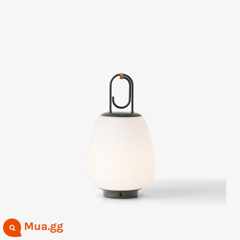 Spot Đan Mạch & truyền thống Lucca SC51 Portable Opal Table Lamp Dimmable USB Charging - Màu xám rêu - màu đất đã sẵn sàng để bán