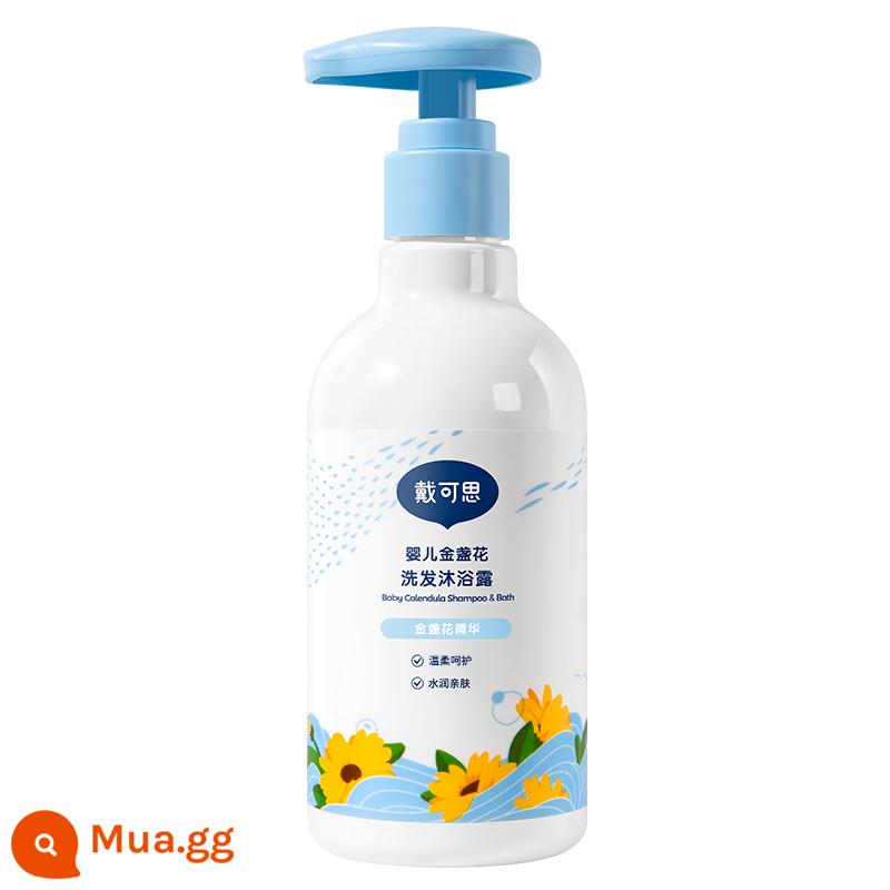 Sữa tắm Daikesi Baby Calendula Dầu gội làm sạch nhẹ nhàng 2 trong 1 - Sữa tắm hoa cúc