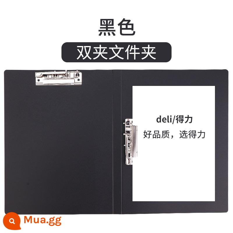 Lưu trữ tệp thư mục A4 mạnh mẽ Thư mục đơn và đôi mạnh mẽ Thư mục văn phòng được tải 10 phân loại số lượng bán thư mục giấy kiểm tra vật tư văn phòng hoàn thiện thư mục phân loại thư mục hợp đồng phân loại thư mục đôi sinh viên mạnh mẽ sổ thông tin - [Kẹp đôi dày] 10 miếng [Đen]