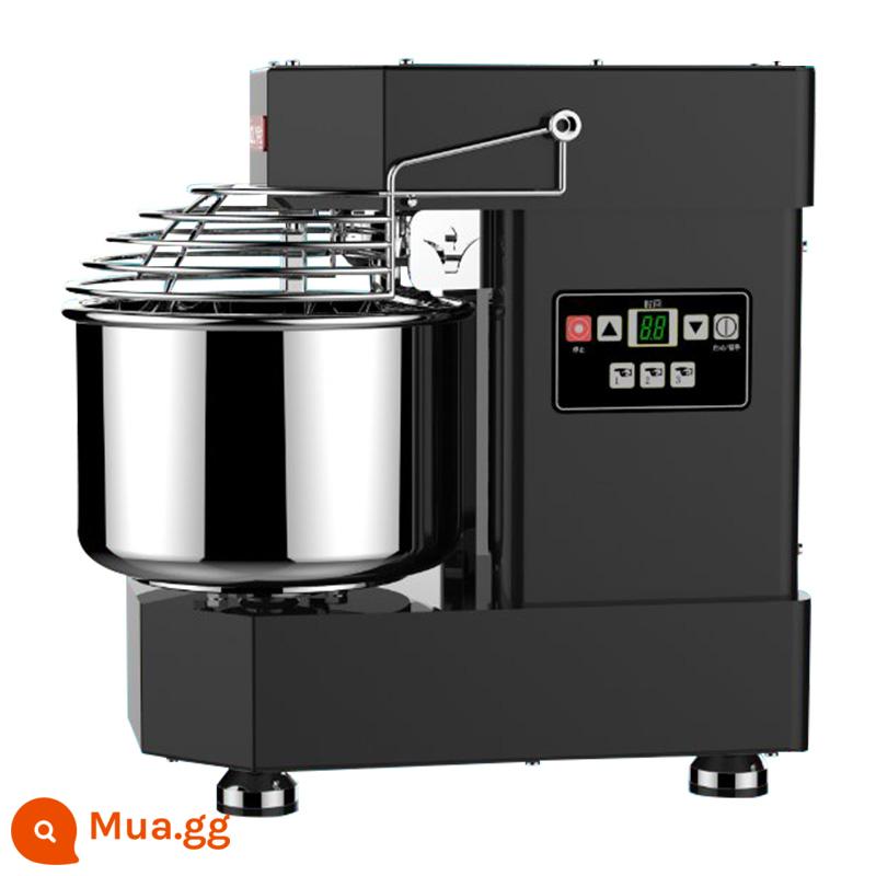 Máy trộn bột thương mại Qiaoli H10 Máy trộn bột tác động kép hai tốc độ 10L Máy trộn bột hoàn toàn tự động có độ ồn thấp - Đen/10L (trọng lượng tối đa 3,5kg)