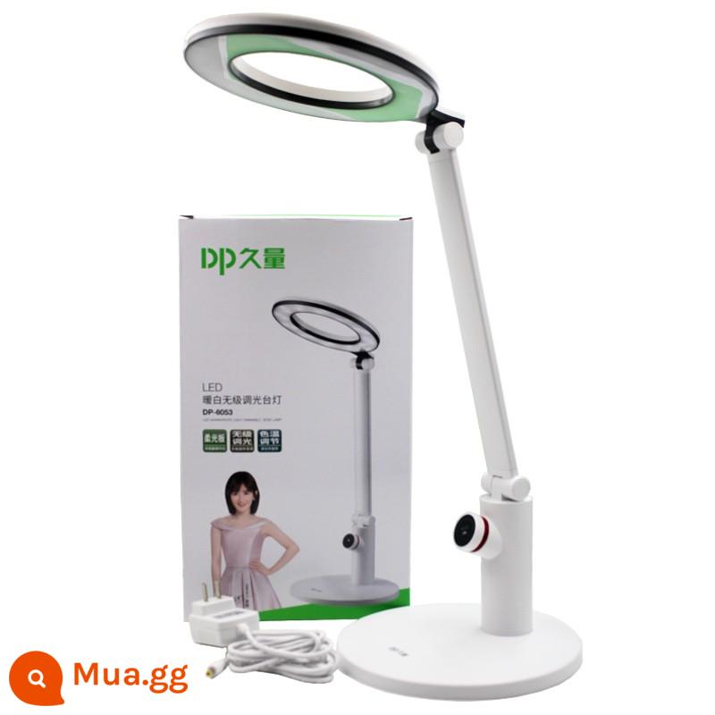 Đèn LED cắm dài hạn Bàn học sinh, trẻ em học ký túc xá cạnh giường viết và đọc với bảo vệ mắt đèn bàn lớn điều chỉnh độ sáng - 6053