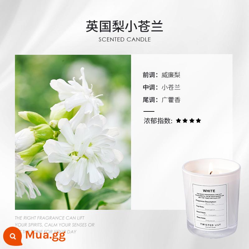 Giáng sinh Aroma Nến Niche Senior Mason Magira Phòng ngủ trong nhà trong nhà - Lê Anh và Freesia (đầy hương thơm) Khuyến khích! !