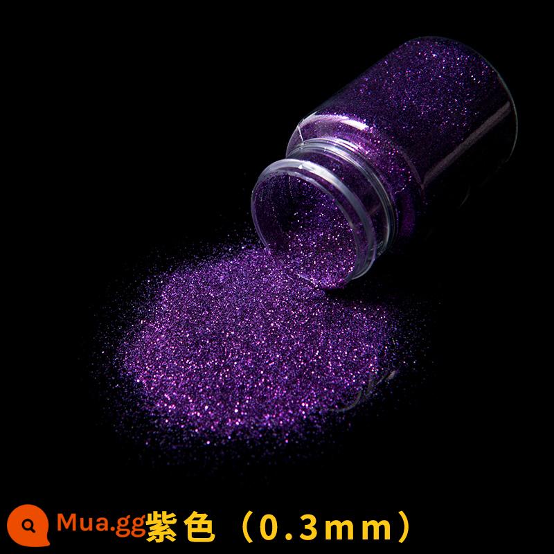 Bột lấp lánh Bột lấp lánh Bột vàng Hoa hồng Bột lấp lánh Giáng sinh Bột vàng Cross Stitch Handmade DIY Epoxy Nail Powder 50ml - Tím 50ml/chai