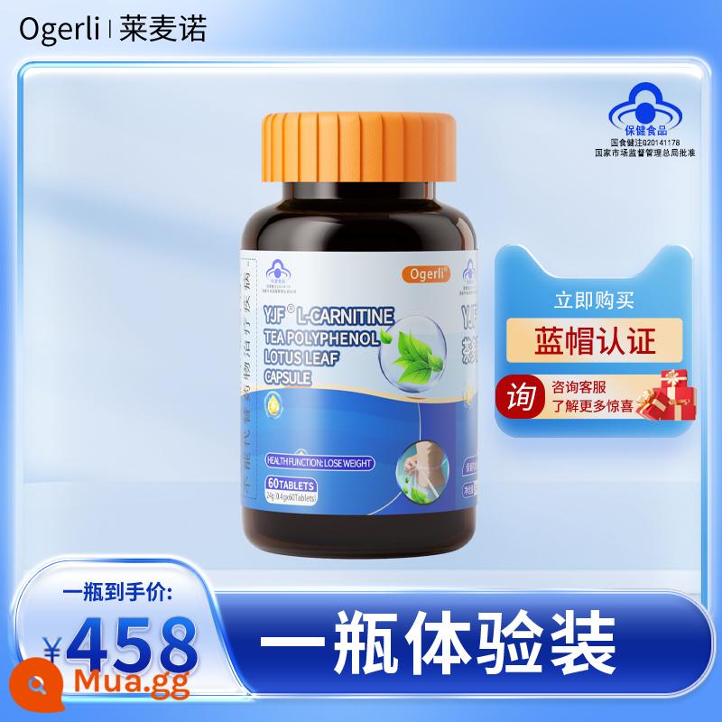 Ogerli L-Carnitine chặn carbohydrate và chất béo, cắt đường, chặn dầu, kiểm soát và ức chế giảm cân nhanh, quản lý cơ thể - màu tím