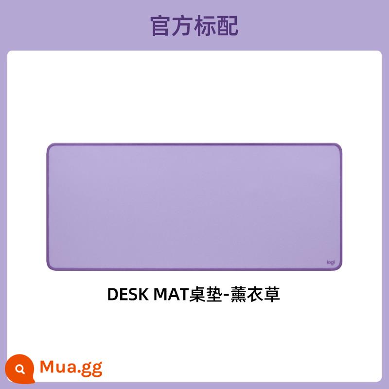 Logitech DESK MAT bàn mat CHUỘT PAD miếng lót chuột dày chống văng cá tính đơn giản đồng màu văn phòng - BÀN MAT Thảm lót bàn hoa oải hương