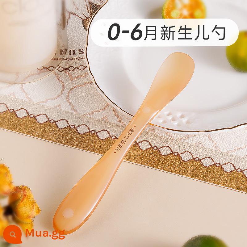 Thìa silicone Sentaole thìa ăn dặm cho bé sơ sinh từ 6 tháng tuổi trở lên thìa silicone mềm cho bé - Thìa sơ sinh [hộp đựng miễn phí] [Sentola]