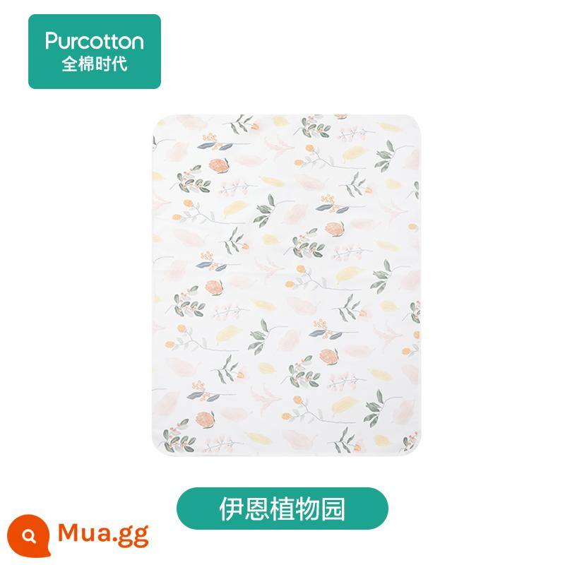 Cotton Thời Đại 2023 Mới Cotton Chống Đi Tiểu Thảm Chống Thấm Cho Bé Có Thể Giặt Cho Bé Kích Thước Lớn Giường Bộ Đồ Nệm - Vườn Bách thảo Ian (kiểu dệt kim) [Sản phẩm mới]