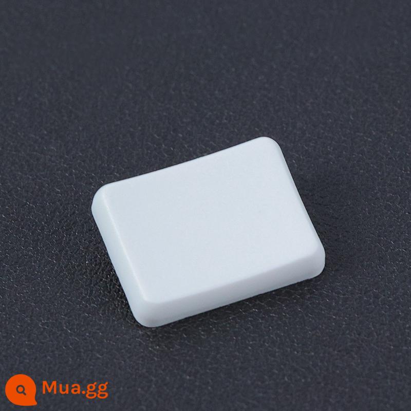 Hafox thiết bị bên ngoài Kaihua sô cô la bàn phím cơ trục thấp keycap Chất liệu PBT/PC mũi lợn phím CFX siêu mỏng - Keycap trục thấp 1.25u màu trắng*2 miếng Chất liệu PBT