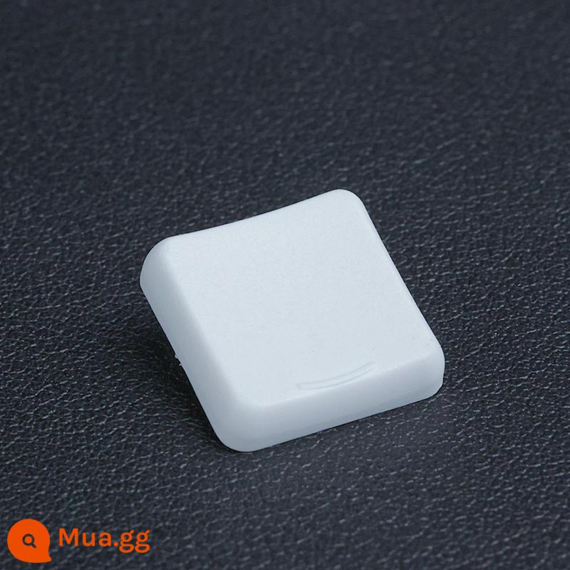 Hafox thiết bị bên ngoài Kaihua sô cô la bàn phím cơ trục thấp keycap Chất liệu PBT/PC mũi lợn phím CFX siêu mỏng - Keycap trục thấp 1u blind key màu trắng * 5 miếng Chất liệu PBT