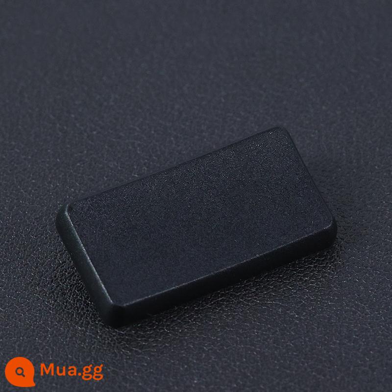 Hafox thiết bị bên ngoài Kaihua sô cô la bàn phím cơ trục thấp keycap Chất liệu PBT/PC mũi lợn phím CFX siêu mỏng - Keycap trục thấp 1.75u màu đen * 2 miếng Chất liệu PBT