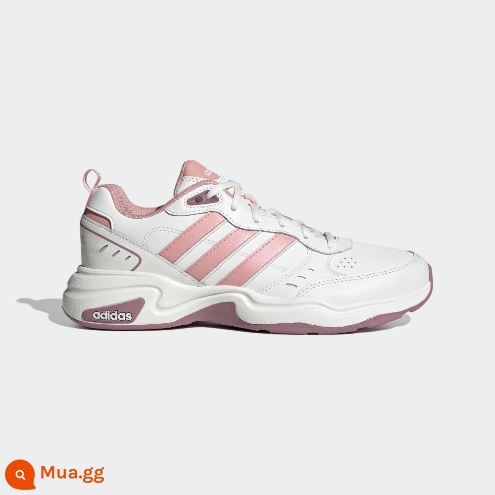 adidasGiày thể thao nhẹ chính thức của Adidas STRUTTER Giày bố cổ điển giản dị, thoải mái, thiết thực dành cho nam và nữ - trắng/hồng thịt