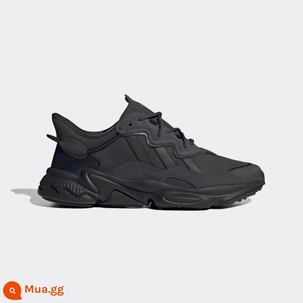 OZWEEGO Giày bố thể thao cổ điển cổ điển dành cho nam và nữ adidasAdidas chính thức cỏ ba lá EE6462 - Màu xám đậm